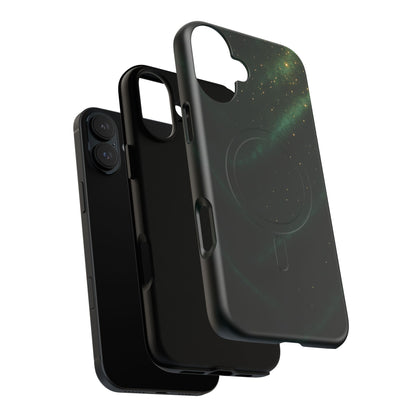 Luxury Series Emerald Galaxy iPhone Case with MagSafe