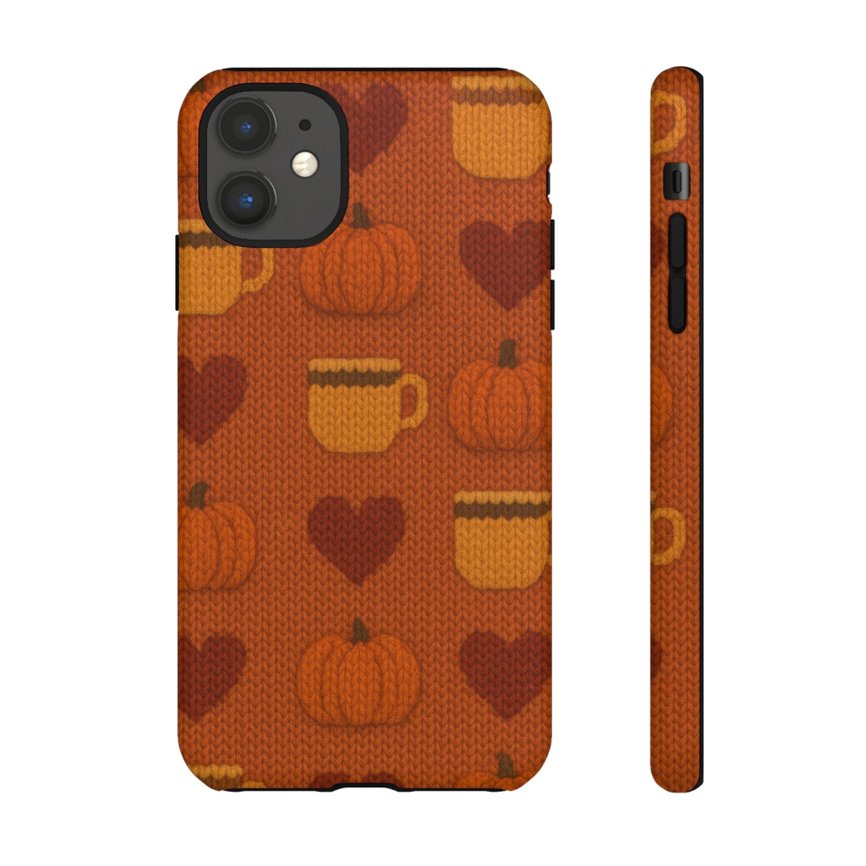 Fall Pumpkin & Coffee iPhone Case - Shamo's