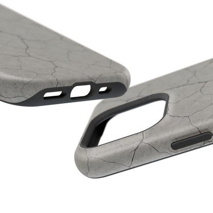 Cracked Concrete Texture iPhone Case with MagSafe compatibility  Shamo's