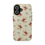 Teddy Bear on Holidays iPhone Magnetic Case with MagSafe