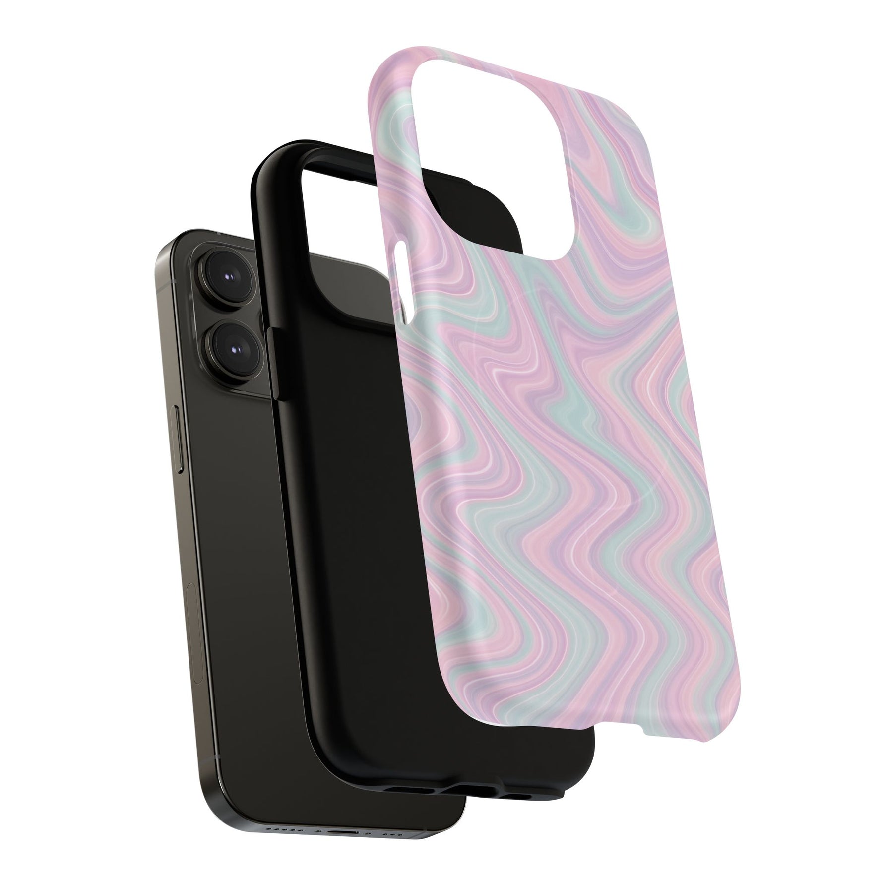 Colorful Marble Pastel Swirl iPhone Case | MagSafe - Shamo's
