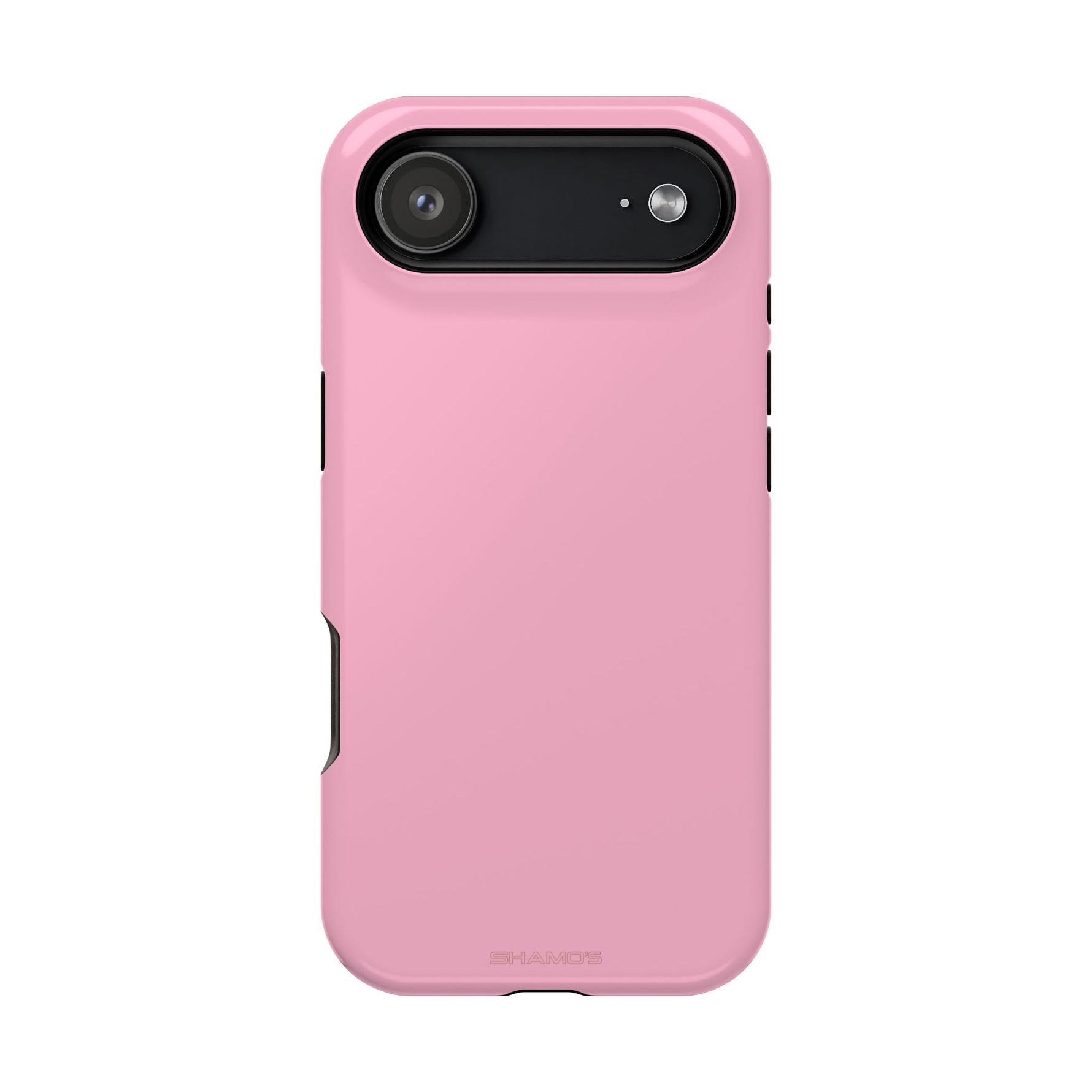 Cotton Candy Pastel Pink Impact-Resistant Phone Case | Slim Protective MagSafe-Compatible Cover