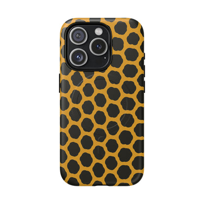 Stylish Leopard Pattern Magnetic iPhone Case | Compatible with MagSafe