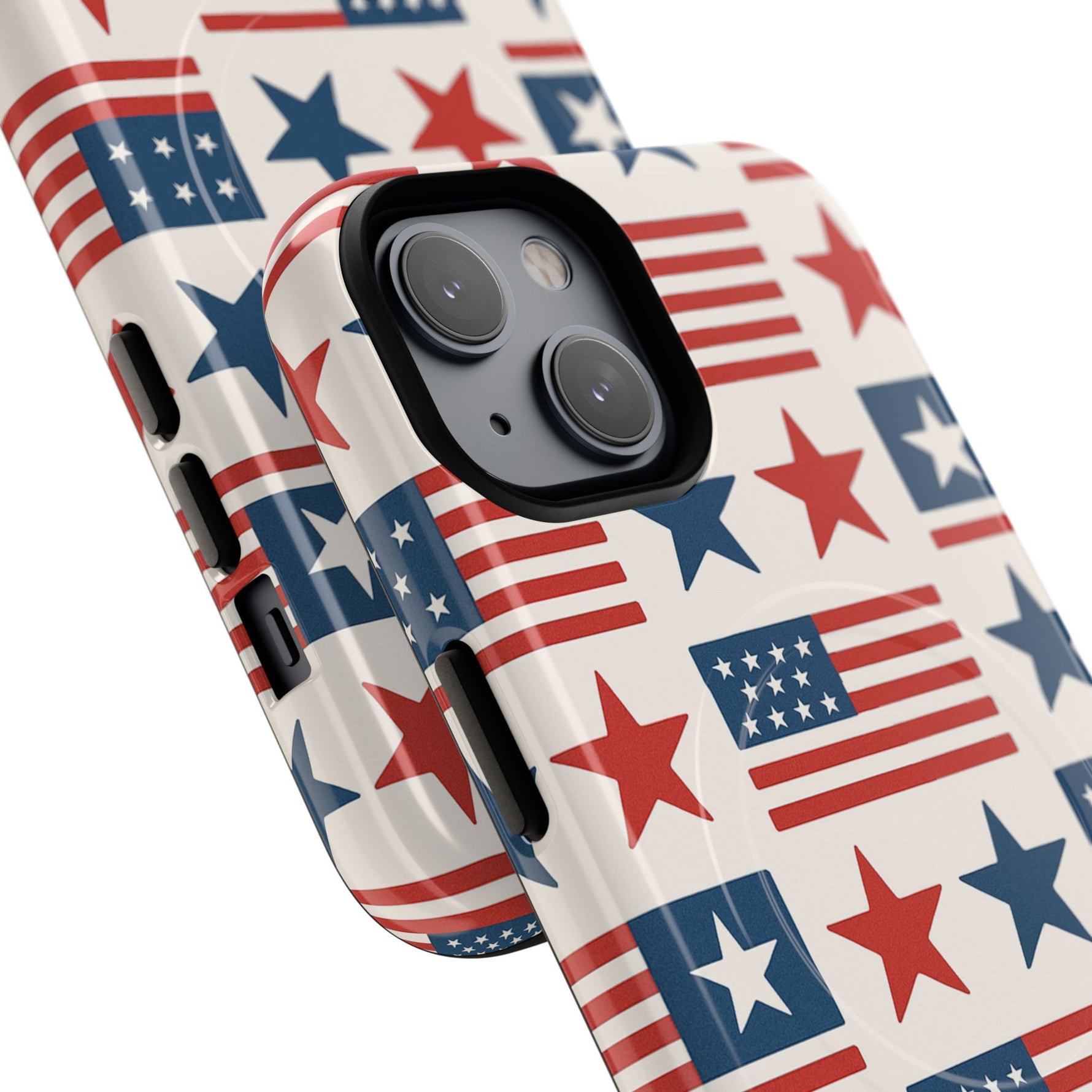 Patriotic American Flag iPhone Case | MagSafe