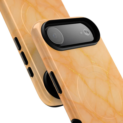 Golden Hour Marble iPhone Case with MagSafe
