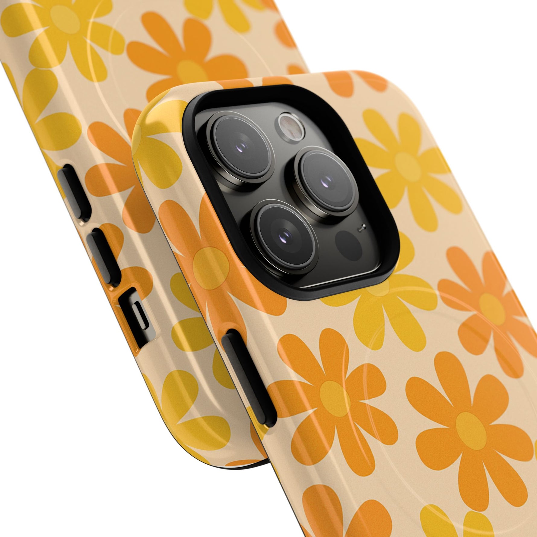 Retro Daisies Pattern iPhone Case | MagSafe - Shamo's