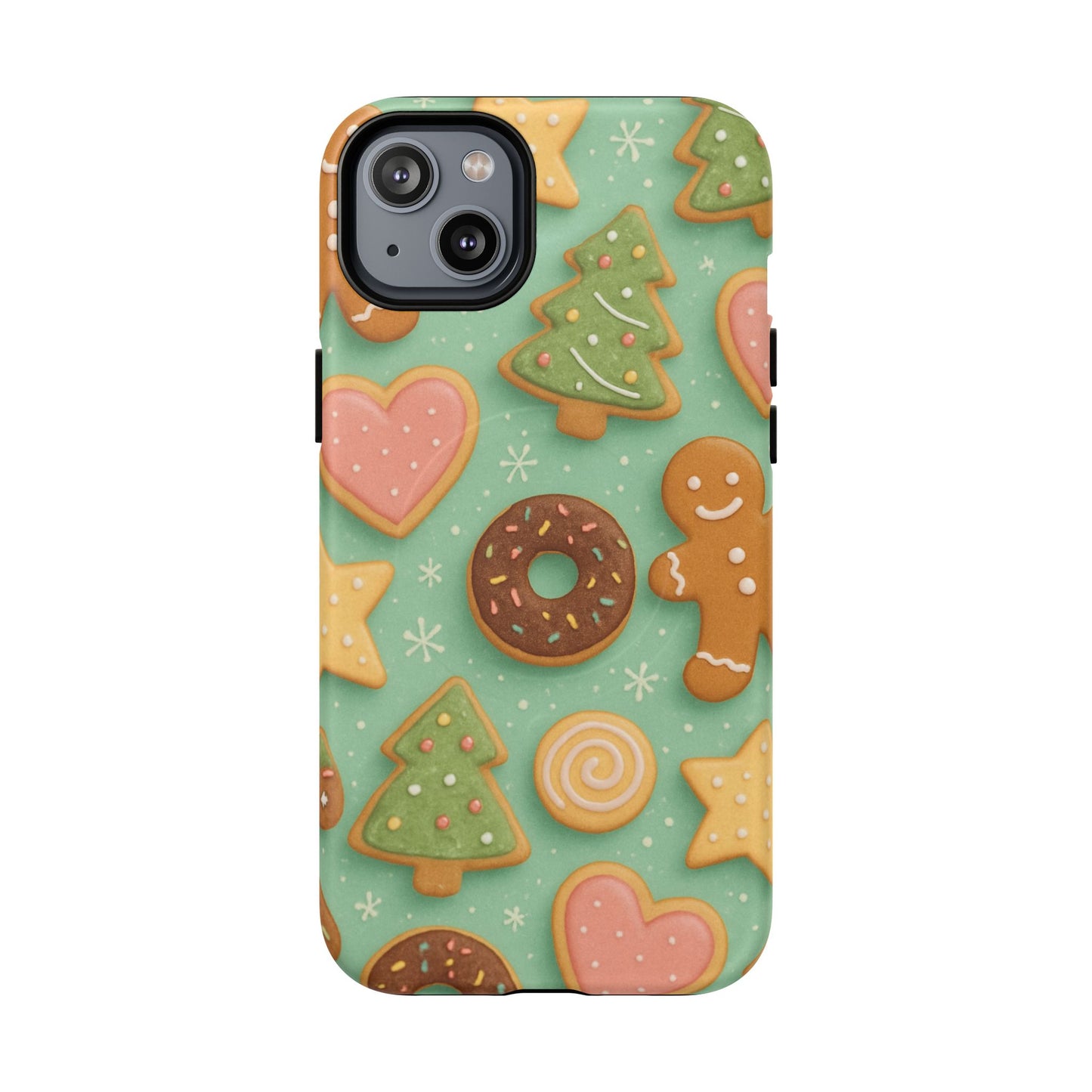 Holiday Cookie Pattern iPhone Case — MagSafe compatible - Shamo's