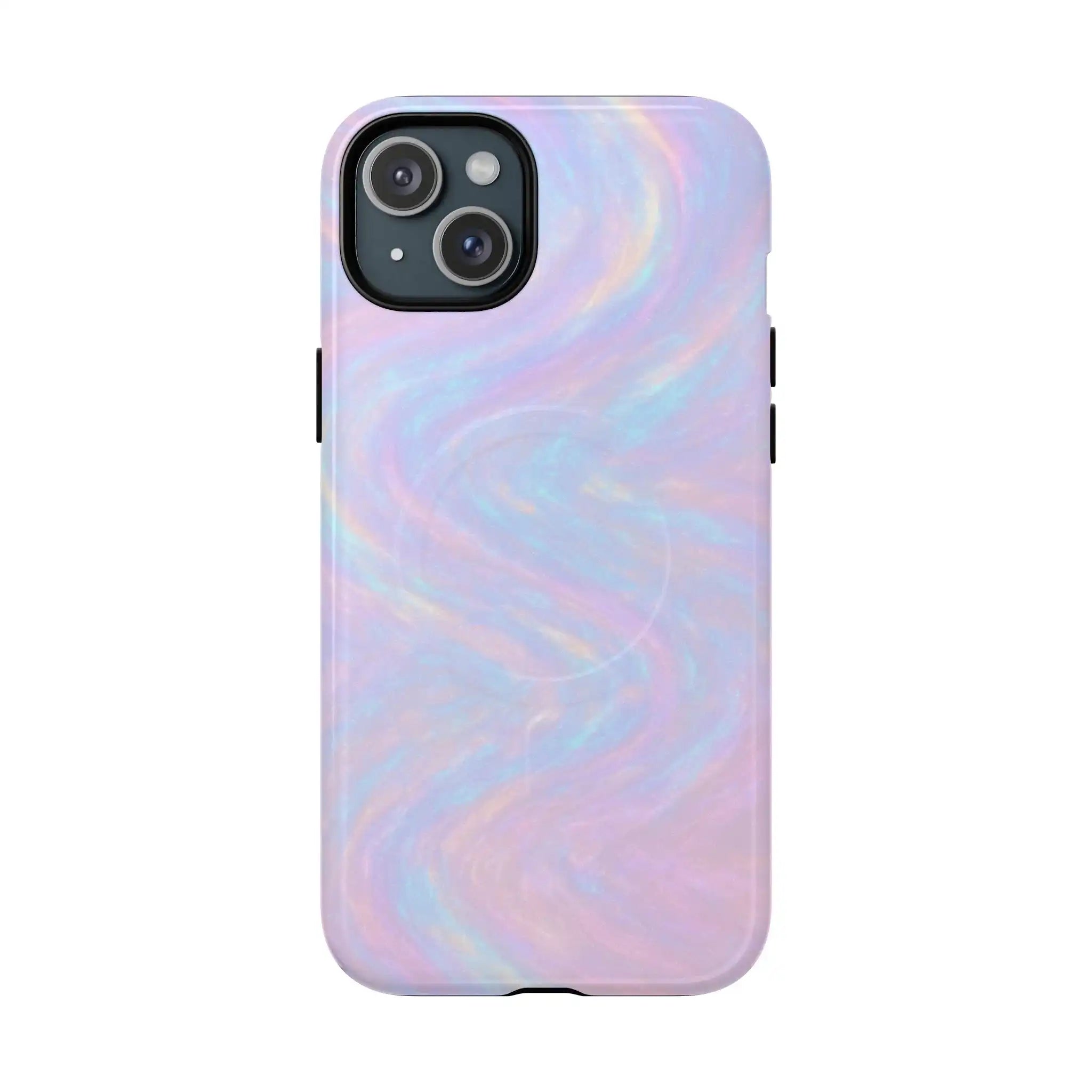 Luxury Series Iridescent Swirl iPhone Case with MagSafe - Shamo's