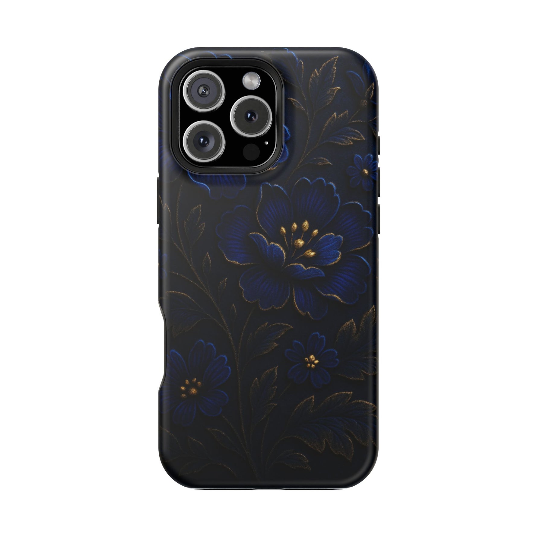 3D Velvet Night Flower iPhone Case | MagSafe - Shamo's