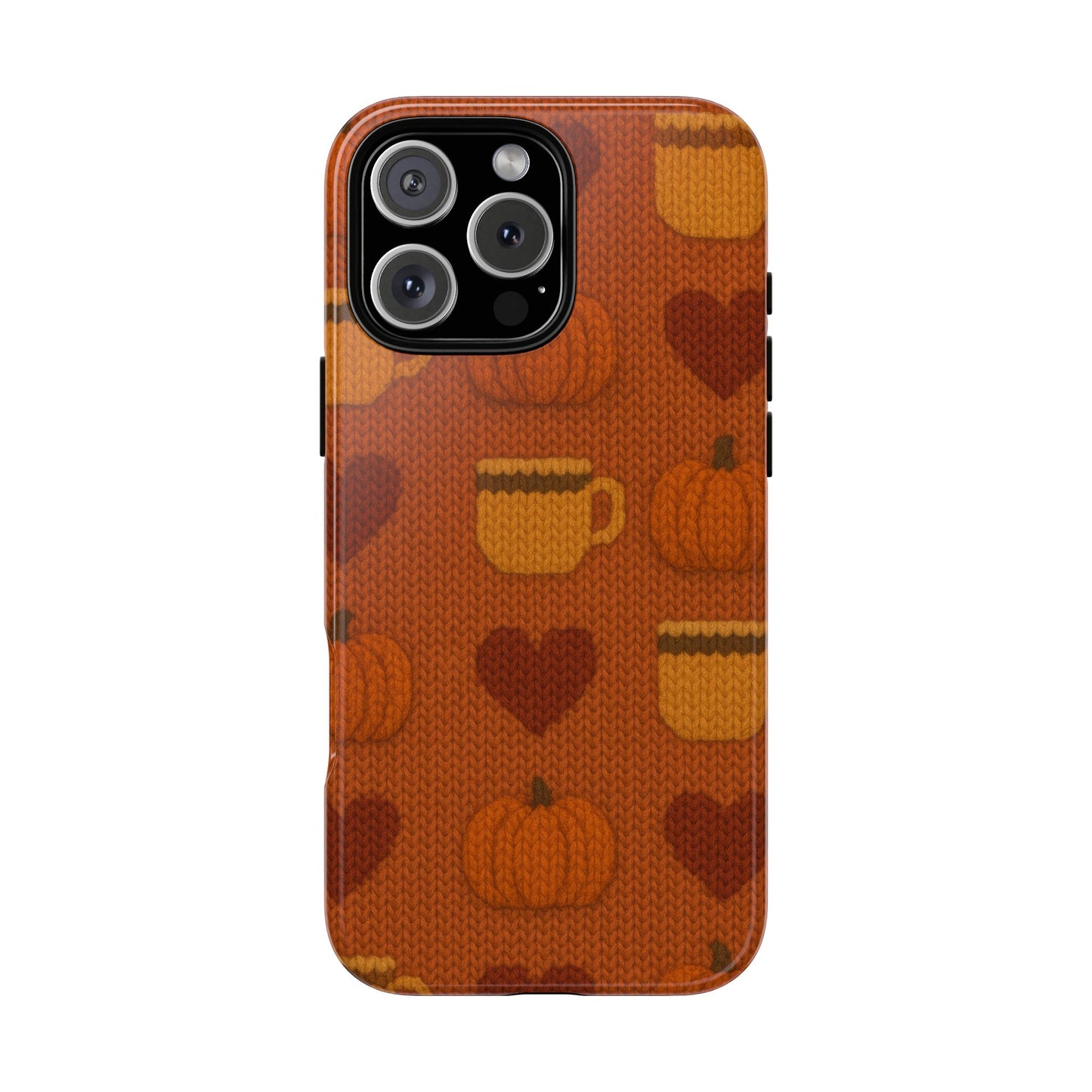 Fall Pumpkin & Coffee iPhone Case