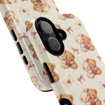 Telefoonhoesje met MagSafe met teddybeer verliefd