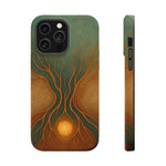 Abstract Tree of Life Design Golden Origin iPhone Case | MagSafe Compatible  Shamo's iPhone 14 Pro Max / Matte
