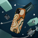 Abstract Earth-Tone Impact iPhone Case — MagSafe  Shamo's