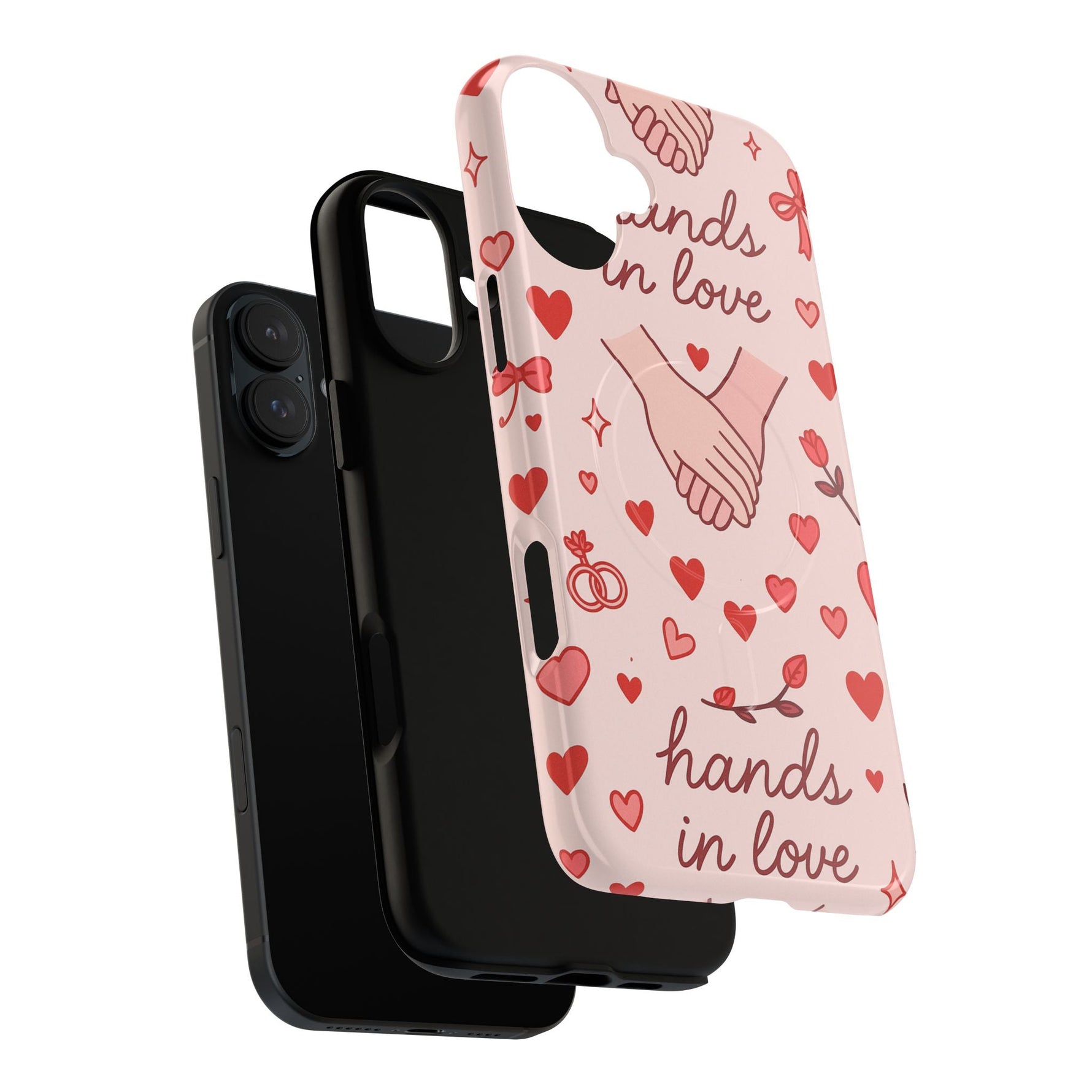 Hands in Love iPhone Case - Compatible with MagSafe  Shamo's