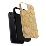 Heart & Snowflake Holiday iPhone Case — compatible with MagSafe  Shamo's