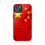 China Flag iPhone Case | MagSafe  Shamo's iPhone 15 Plus / Glossy