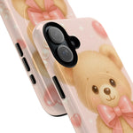 Ribbon Teddy Bear Love iPhone Case with MagSafe  Shamo's