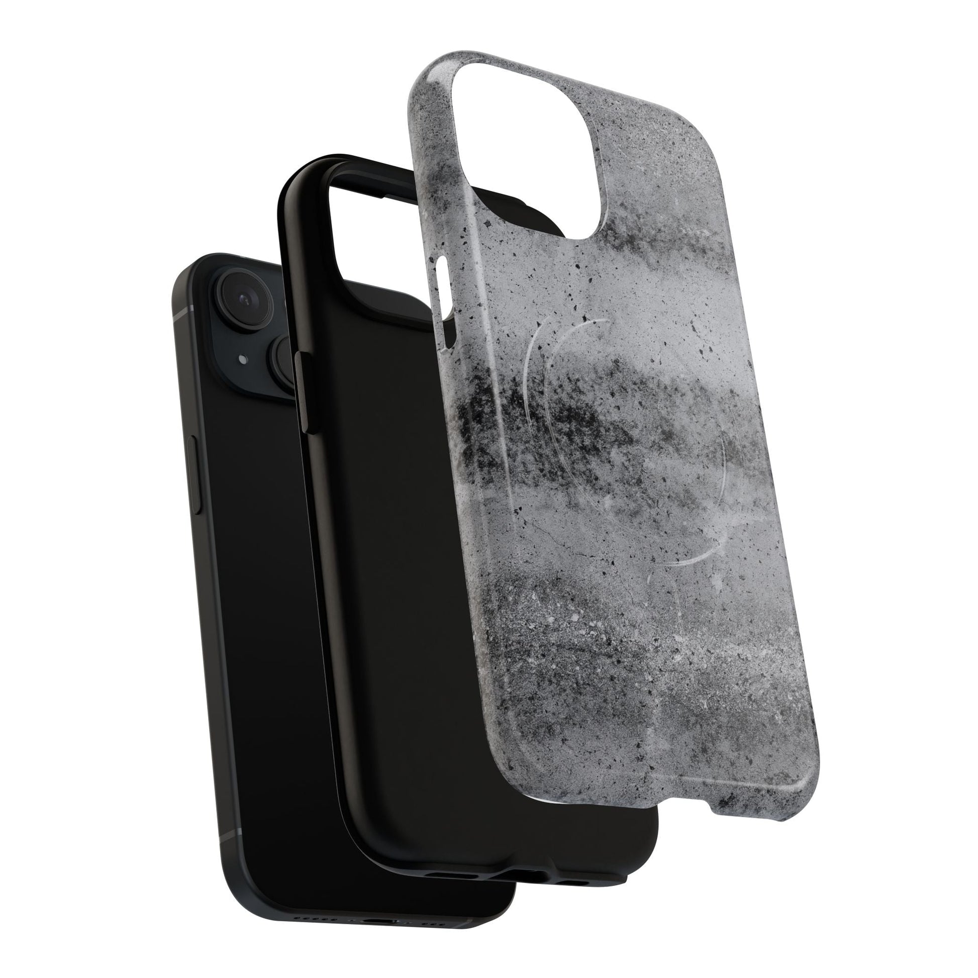 Magnetic iPhone Case - Concrete Pattern with Magsafe Compatibility  Shamo's