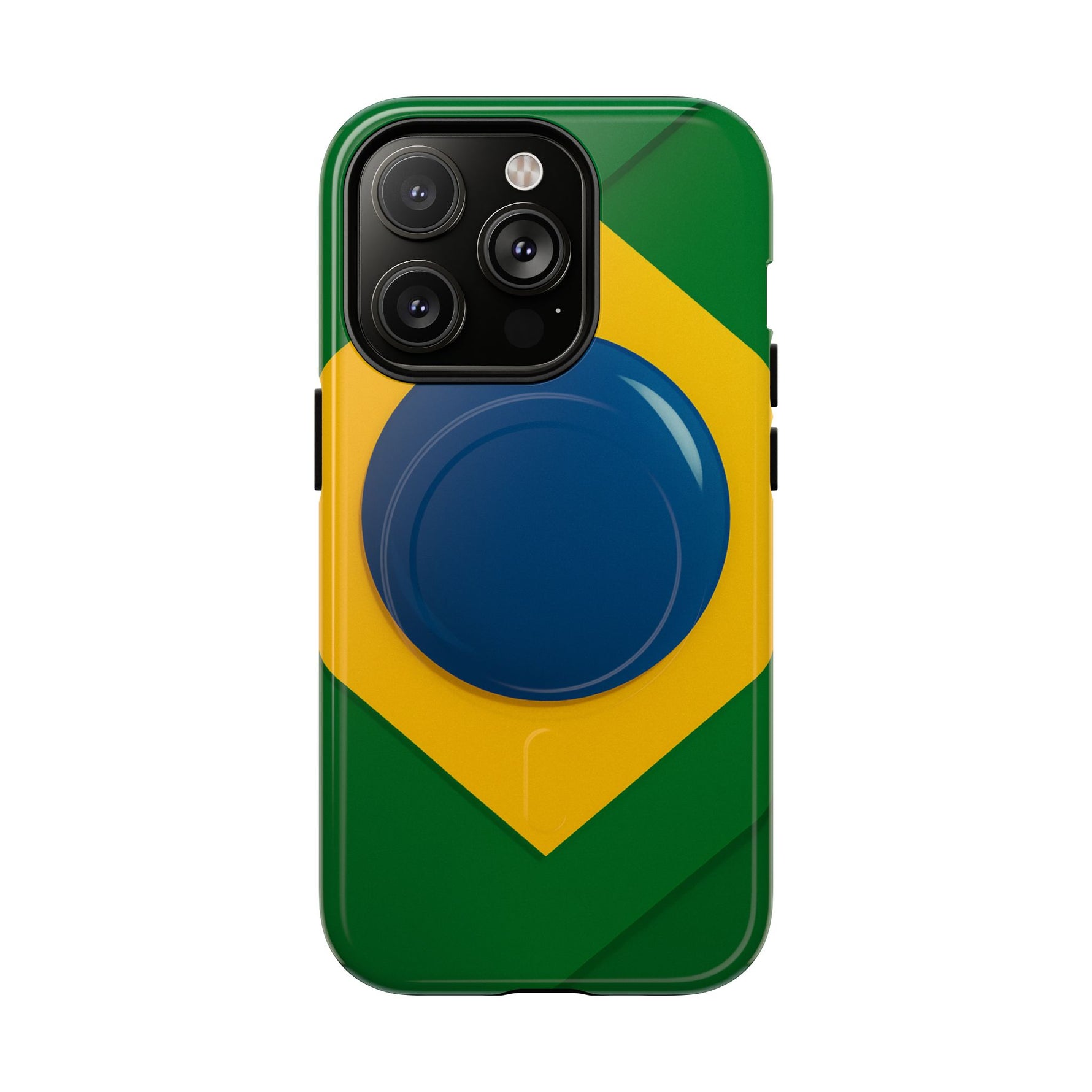 Brazil Flag iPhone Case | MagSafe - Shamo's