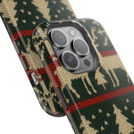 Holiday Reindeer Knit iPhone Case | compatible with MagSafe  Shamo's