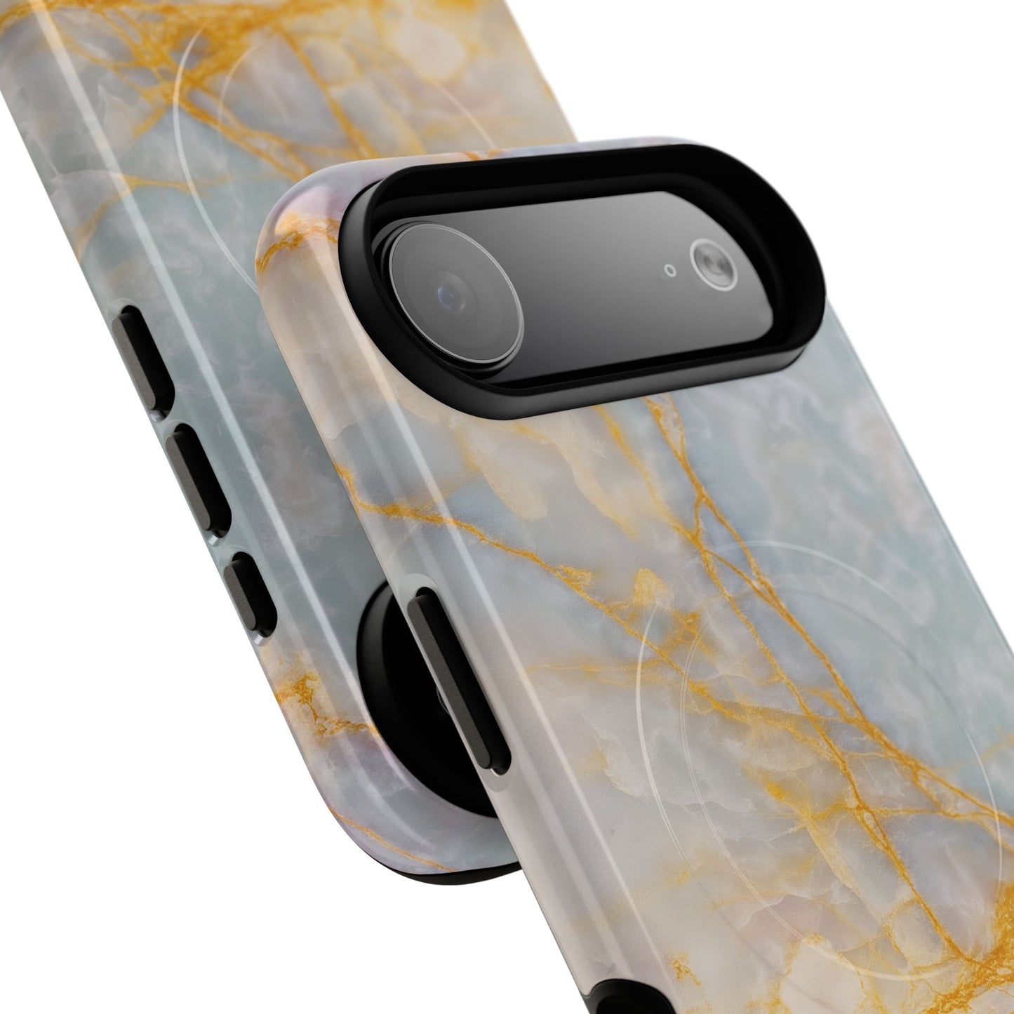Marble Gold Vein iPhone Case (MagSafe Compatible)