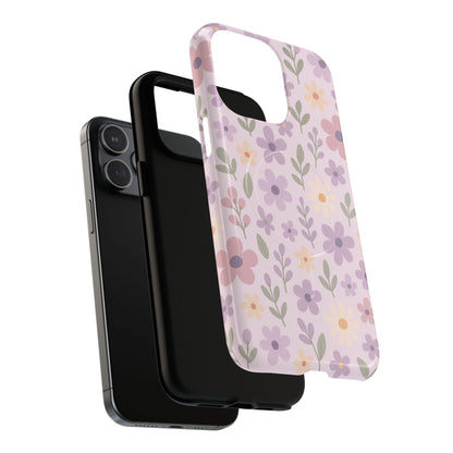 Floral Magnetic | Compatible with MagSafe Phone Case - Stylish and Durable Protection
