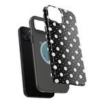 Polka Dot Impact-Resistant iPhone Case | MagSafe
