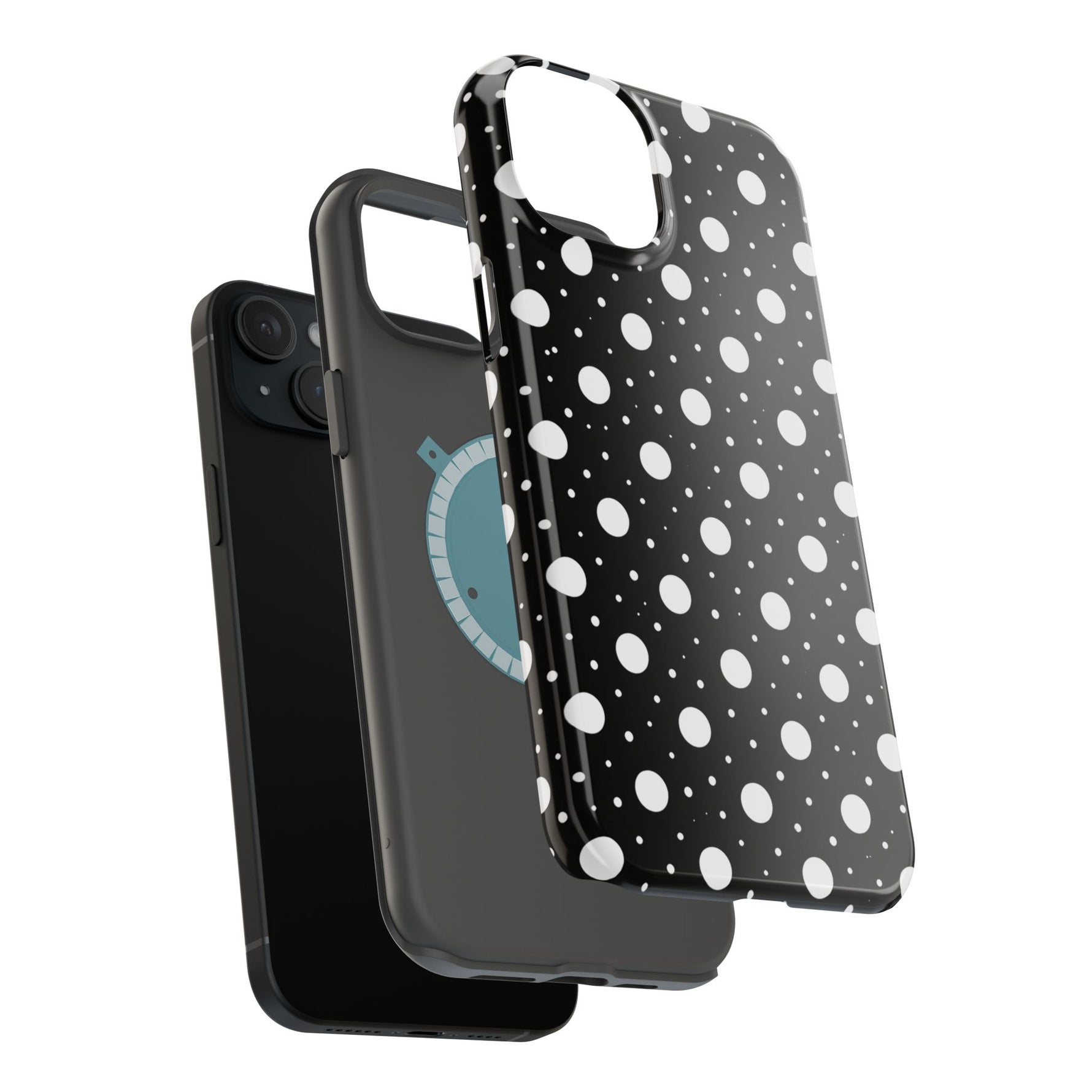 Polka Dot Impact-Resistant iPhone Case | MagSafe