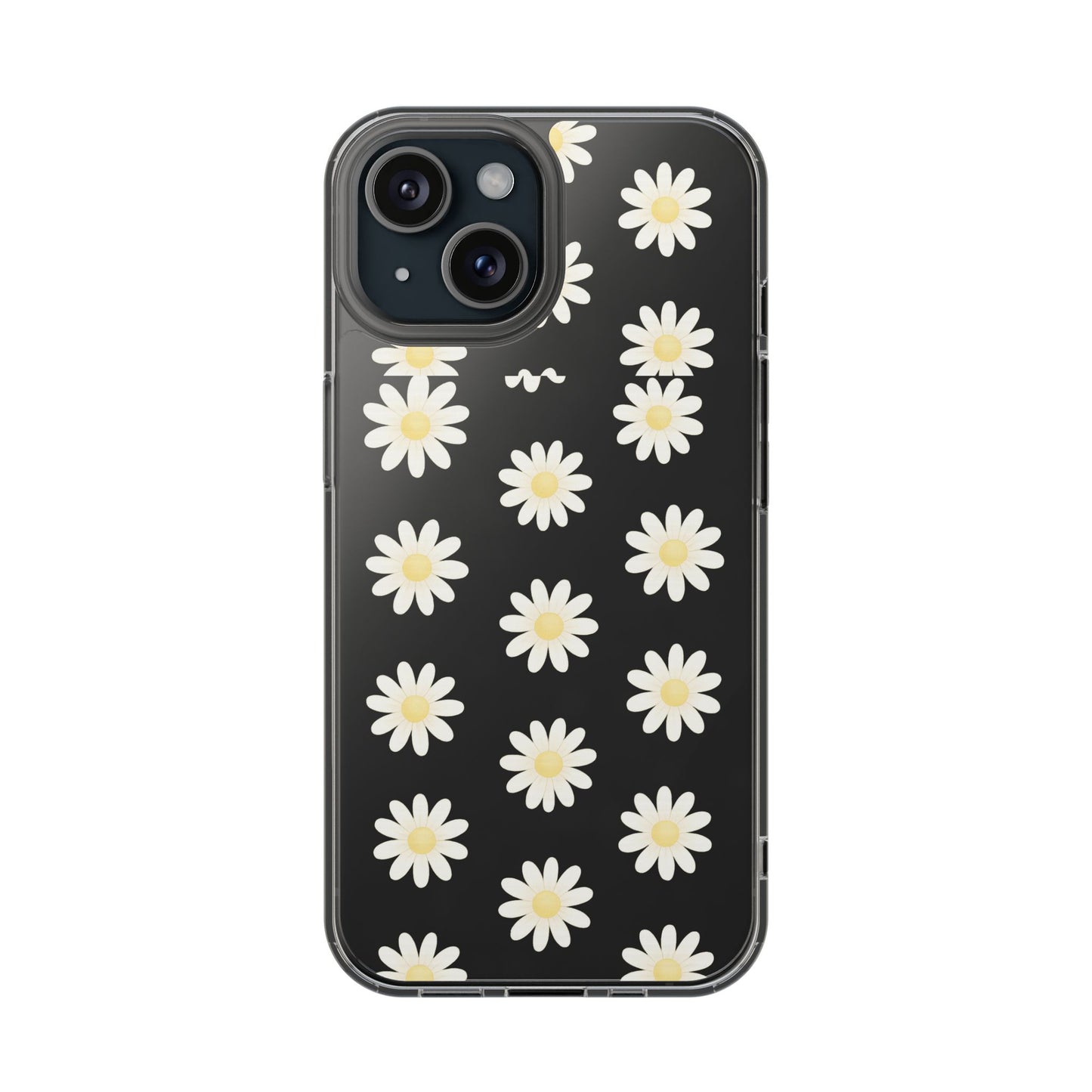 Daisy Floral Clear iPhone Case - Shamo's
