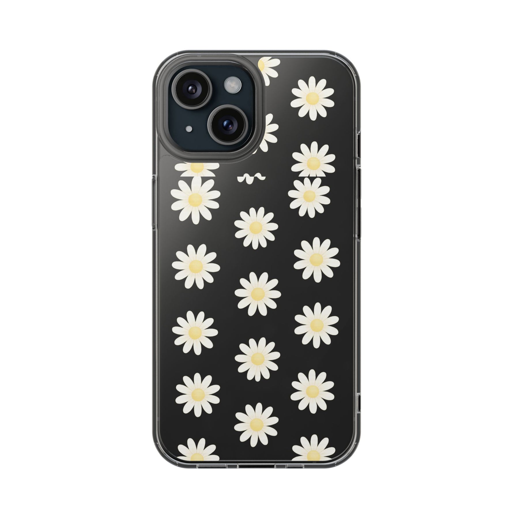 Daisy Floral Clear iPhone Case - Shamo's