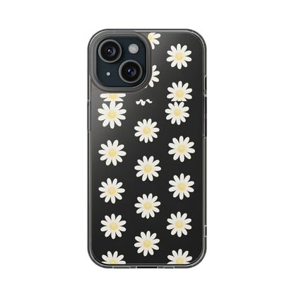 Daisy Floral Clear iPhone Case - Shamo's
