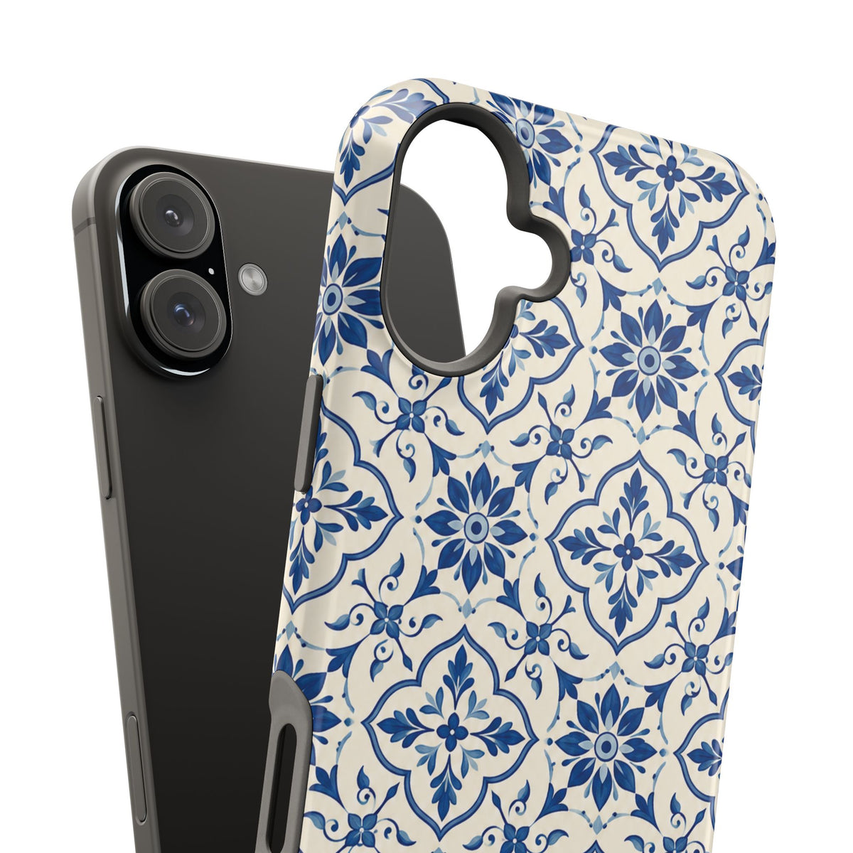 Lisbon Tile – Blue Ornamental MagSafe Phone Case