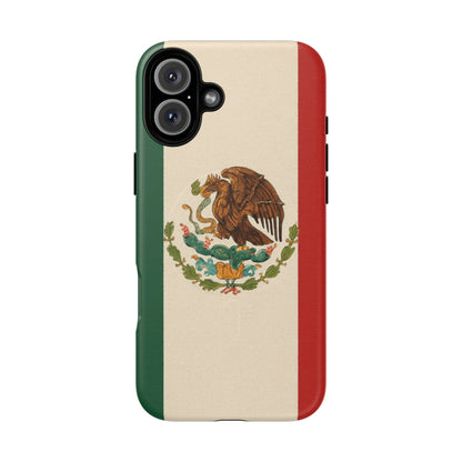 Mexican Flag iPhone Case | MagSafe  Shamo's iPhone 16 Plus / Matte