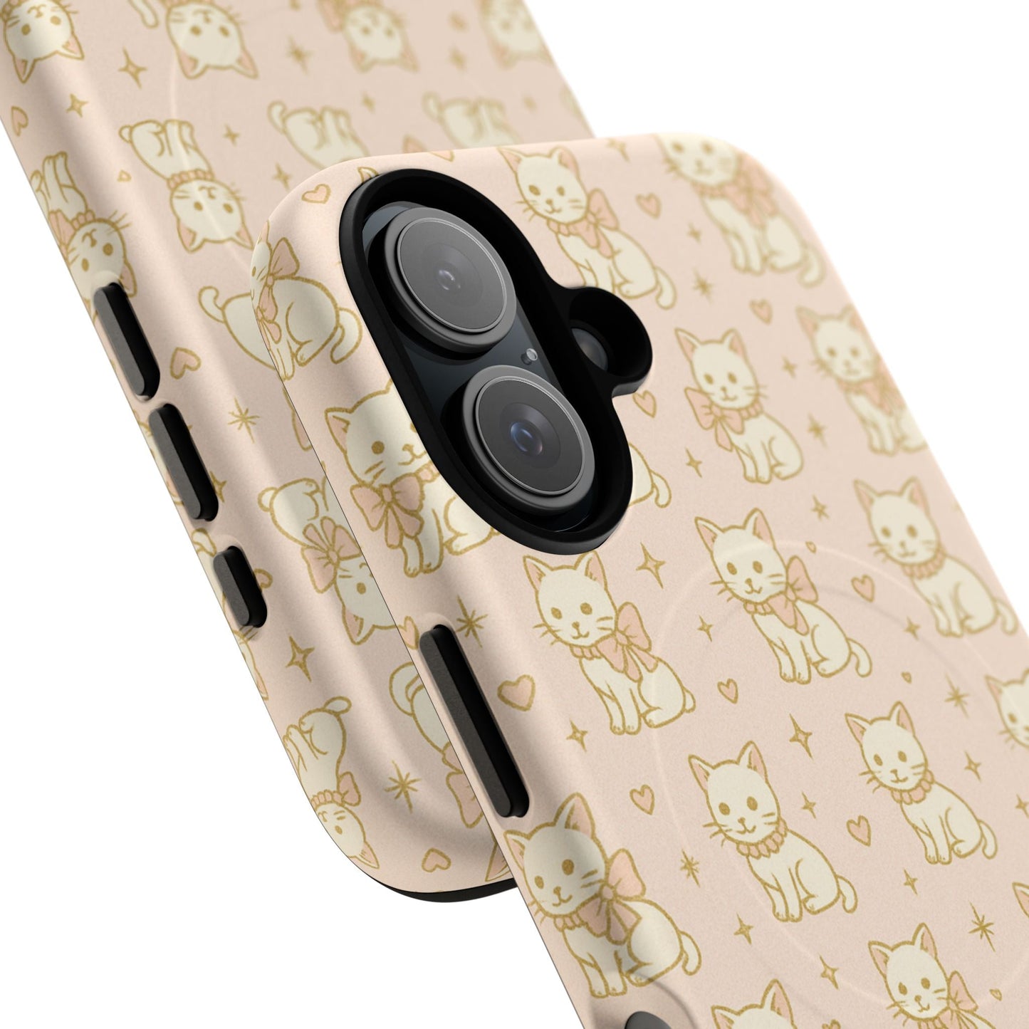 Cute Kawaii Cat Pattern iPhone Case with MagSafe  Shamo's