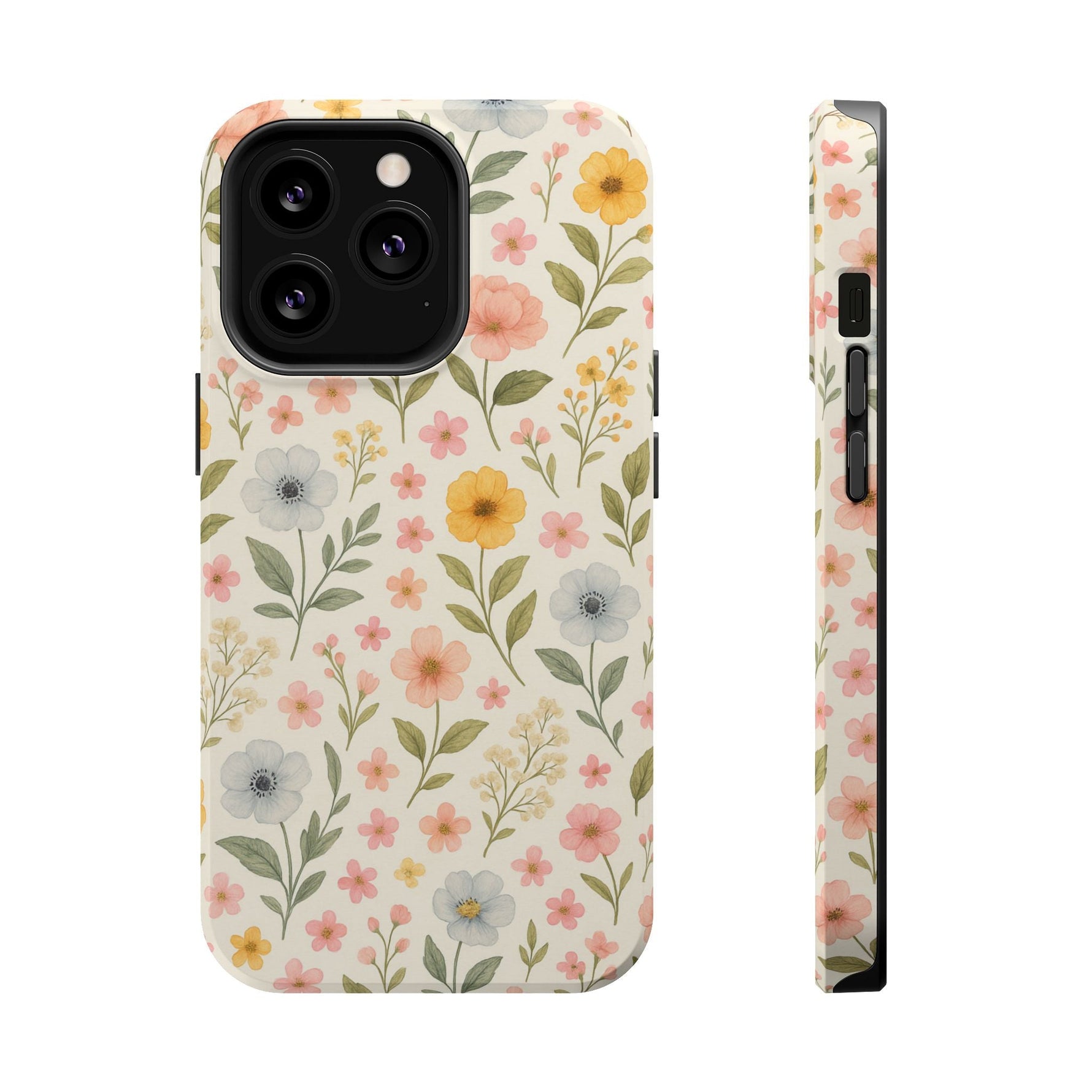 Floral Garden Impact iPhone Case with MagSafe compatibility  Shamo's iPhone 13 Pro / Glossy