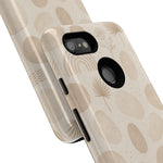 Neutral Pebble Pattern Tough iPhone Case  Shamo's