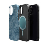 Frozen Flower Impact-Resistant iPhone Case — MagSafe Compatible  Shamo's