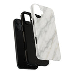 Classic White Marble iPhone Case with MagSafe  Shamo's