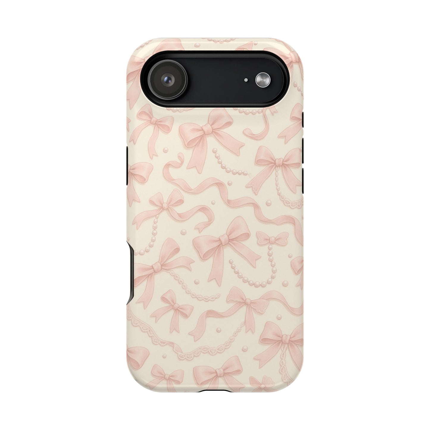 Coquette Bows Pattern iPhone Case | MagSafe