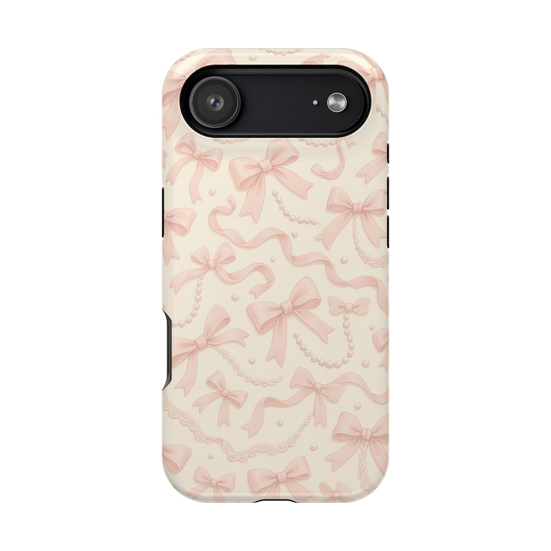 Coquette Bows Pattern iPhone Case | MagSafe - Shamo's