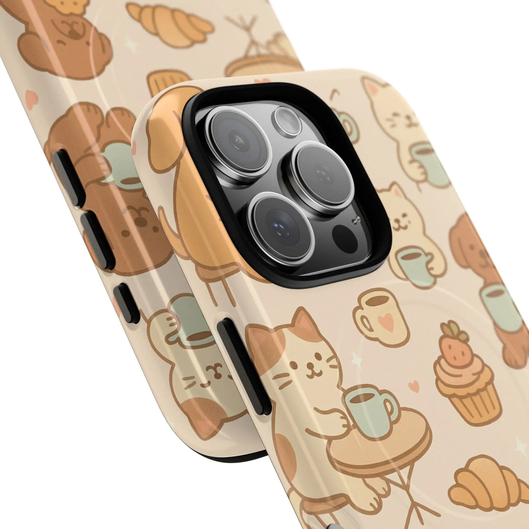 Coffee Cats & Dogs Phone Case with MagSafe  Shamo's