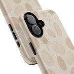 Neutral Pebble Pattern Tough iPhone Case  Shamo's