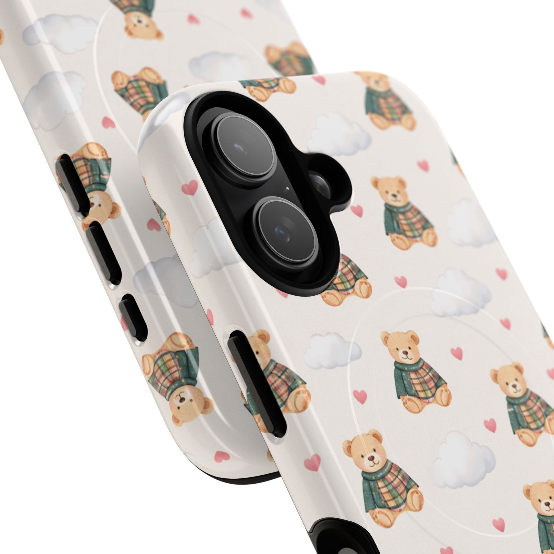 Funda para iPhone con diseño de osito de peluche Dreamy Cloud y MagSafe