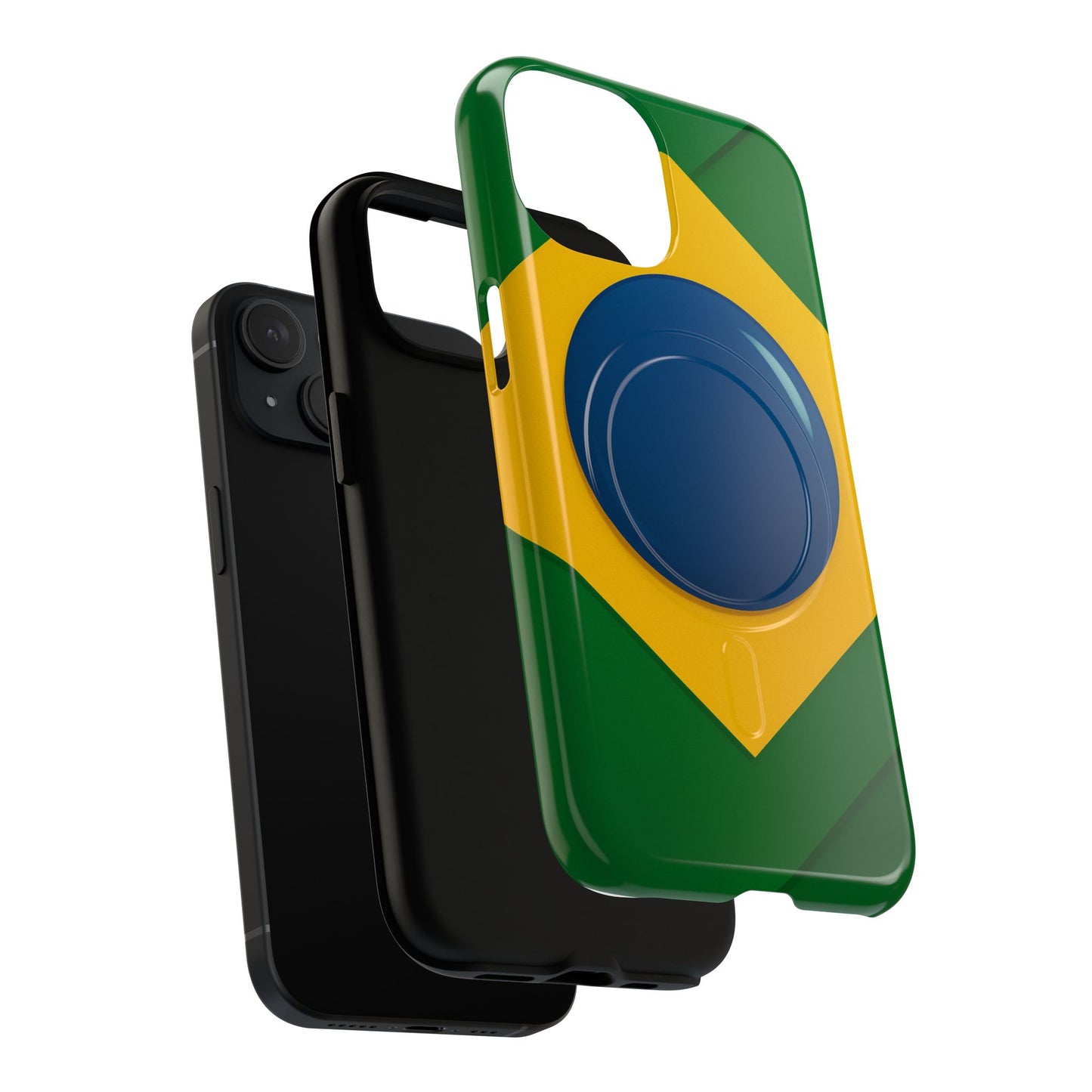 Brazil Flag iPhone Case | MagSafe