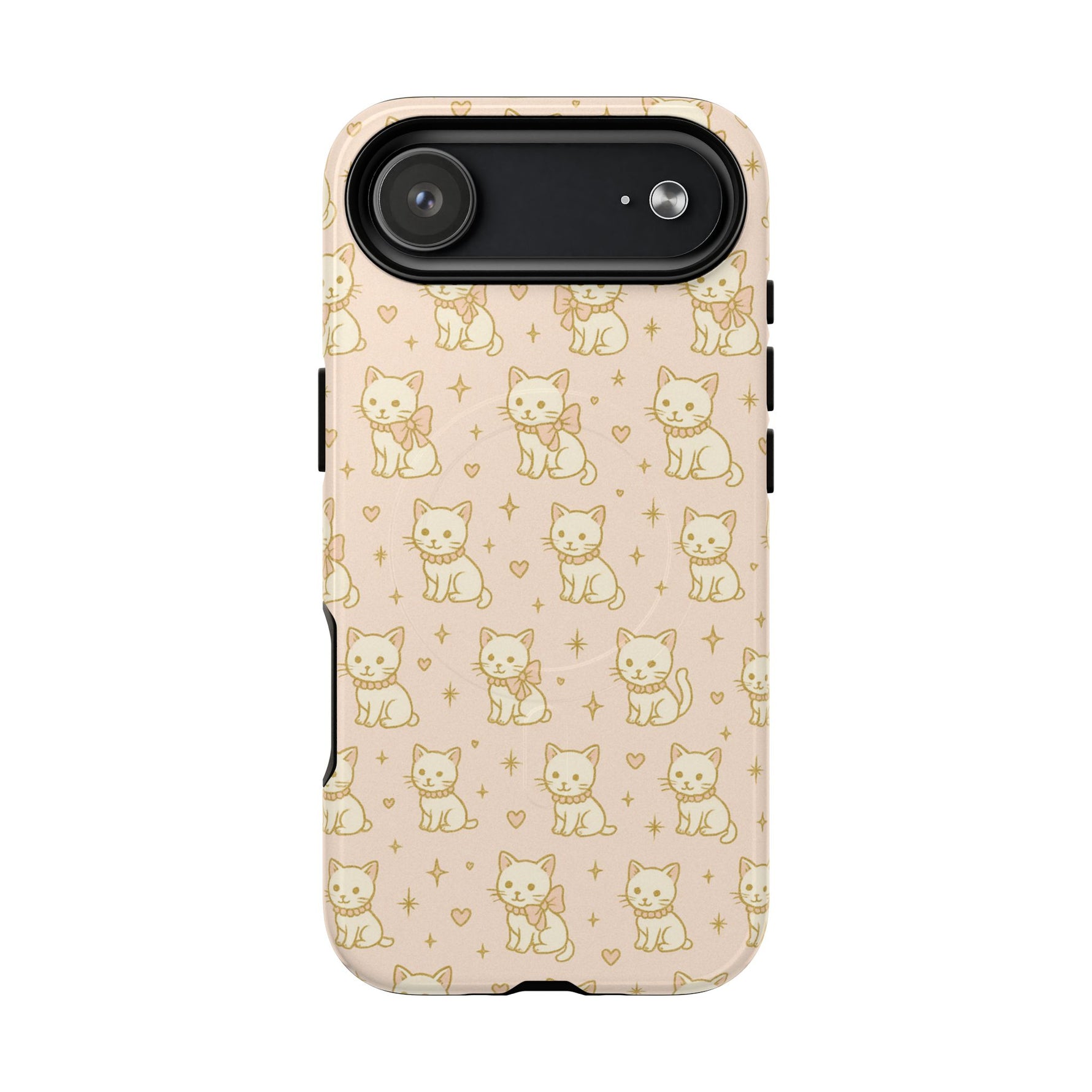 Cute Kawaii Cat Pattern iPhone Case with MagSafe - Shamo's