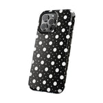 Polka Dot Impact-Resistant iPhone Case | MagSafe