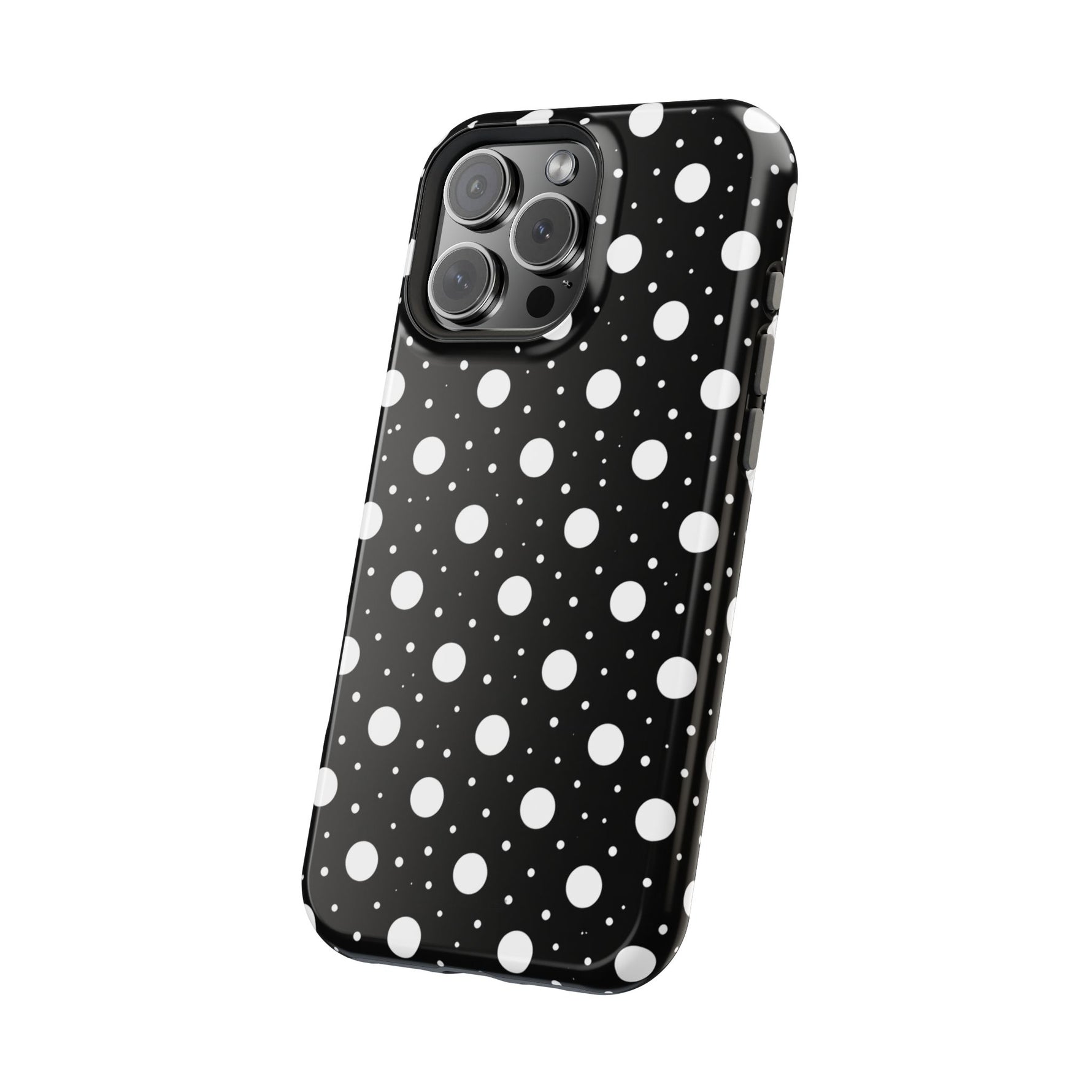 Polka Dot Impact-Resistant iPhone Case | MagSafe