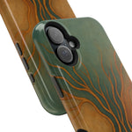 Abstract Tree of Life Design Golden Origin iPhone Case | MagSafe Compatible  Shamo's