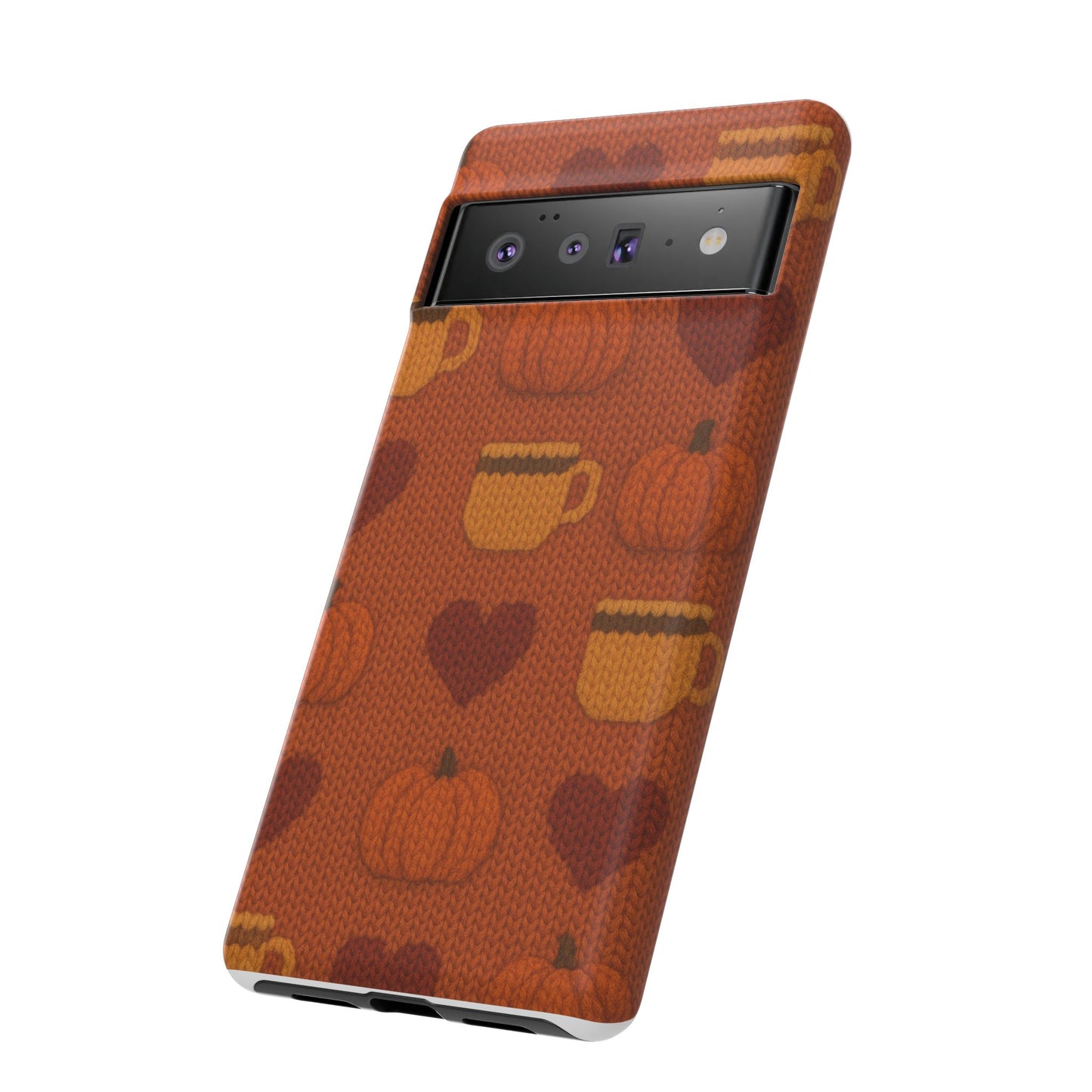 Fall Pumpkin & Coffee iPhone Case