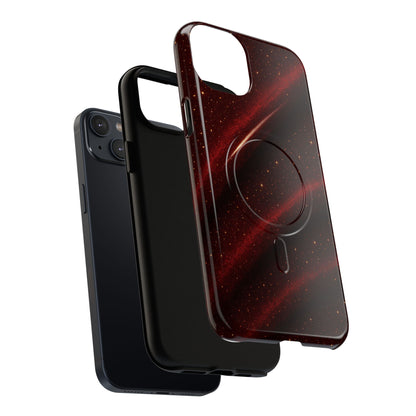 Red Nebula iPhone Case with MagSafe